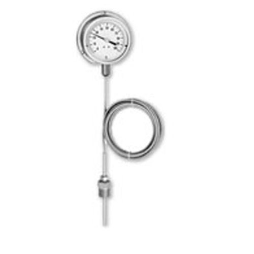 Thermometer / Gasdruck mit Fernleitung - T7100  - GEORGIN S.A. - mit Zifferblatt-Anzeige / °C / IP65
