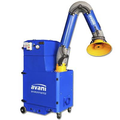 Mobile Rauchabzugsanlage - SPC-2000 - Avani Environmental - Schweiß / mit Aktivkohlefilter / mit Absaugarm