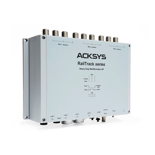 Access-Point / WiFi - RailTrack - ACKSYS Communications & Systems - MIMO / Ethernet / Netzwerk