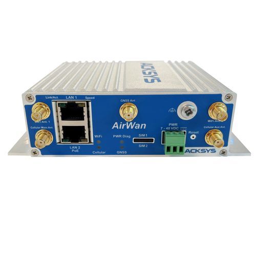 Mobilfunkrouter - AirWan - ACKSYS Communications & Systems - kabellos / GPS / GSM
