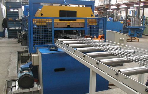 Automatisierte Schweißlinie - DIMECO - für Schalen / für Metallgitter / für Schweißmaschine