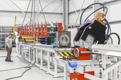 Profilieranlage für Profile - C-Z - DIMECO - CNC / Stanzen / für Biegeprozesse