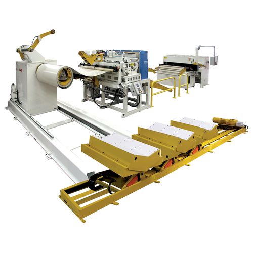 Querteilanlage für Metall - DIMECO - CNC / zum Abrollen / bandgespeist