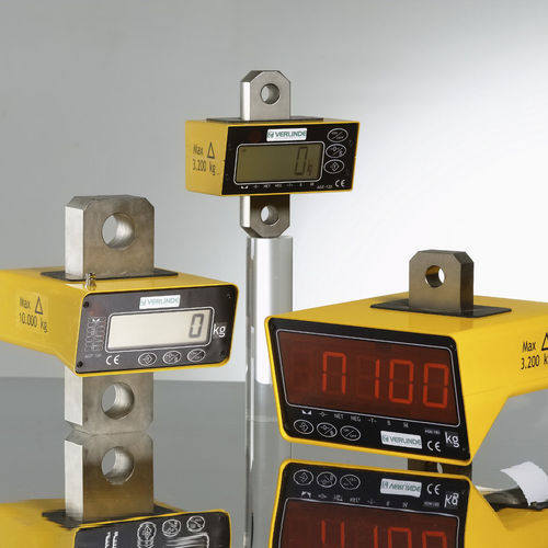 Dynamometer zur Messung der Last - PEV series - VERLINDE - mit LCD-Display / mit LED-Display