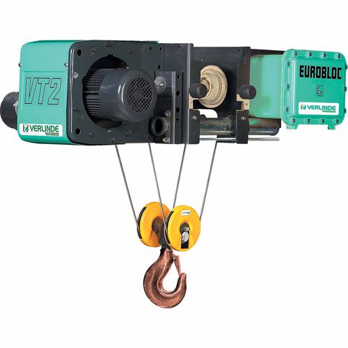 Elektro-Seilzug - EUROBLOC VT EX series - VERLINDE - 2-Gang / mit variabler Geschwindigkeit / ex-geschützt