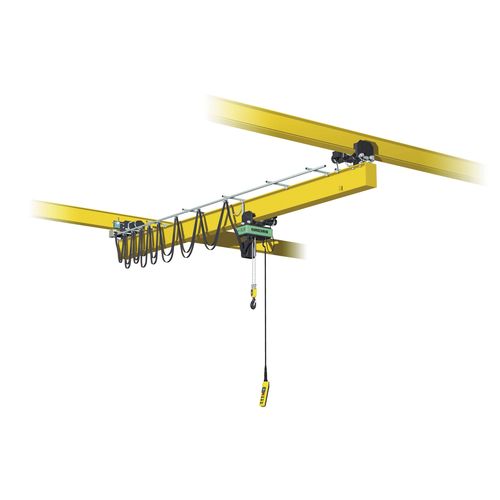 Elektrische Laufkatze für Hebezeug - PRV series - VERLINDE - für Rollbalken / mit Gelenk