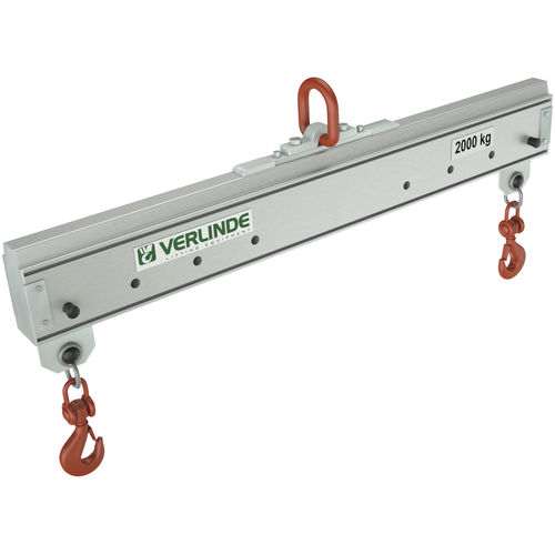 Aluminiumtraverse - PAL P2R ALU  - VERLINDE - für Industrieanwendungen / verstellbar / 2 verstellbare Anhubpunkte