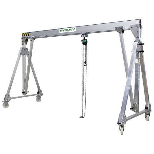 Mobiler Portalkran - VGPA series - VERLINDE - für Werkstatt / Aluminium