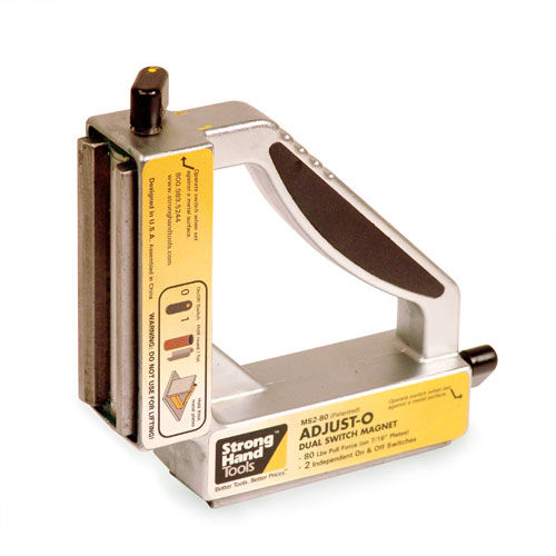 Schweißwinkel - max. 197 x 197 x 48 mm | Adjust-O™ 90° - Strong Hand Tools  - Magnet