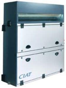 Wandmontierte Luftaufbereitungszentrale - AIR COMPACT - CIAT - horizontal / vertikal / mit Abwärmenutzung
