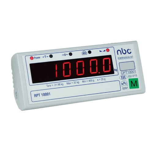 Digitaler Wägeindikator - CPT 02 - NBC Elettronica Group Srl - Benchtop / wandmontiert / staubdicht