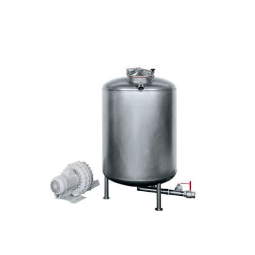 Molkenabsauger mit Gebläse - Universal 4Q/8Q - Caseartecnica Bartoli - für Flüssigkeiten / Trümmer / für die Lebensmittelindustrie
