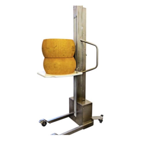 Wagen für Käse - Caseartecnica Bartoli - für Materialumschlag / Edelstahl / Plattform