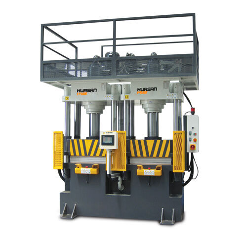 Hydraulische Presse - 77/370 - Hursan Hydraulic Press - Form / Gummi / für Kunststoffe