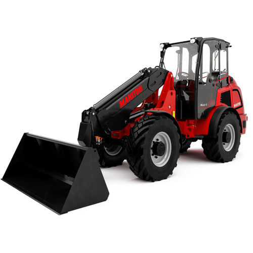 Lader mit Gelenk - MLA-T 516-75 H - MANITOU - mit Gummireifen / Teleskop