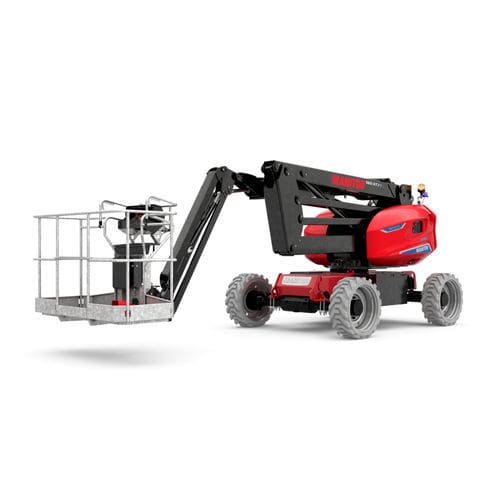 Offroader-Gelenkarbeitsbühne - 160 ATJ series - MANITOU - auf Rädern / elektrisch / Innen- und Außenbereich