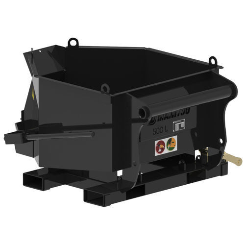 Rechteckiger Betonkübel - BB series - MANITOU - Bodenablauf / für Gabelstapler
