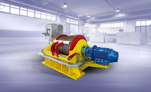 Elektrische Winde - ETS engineering Spa - Drahtseil / für Hubanwendungen / Zug