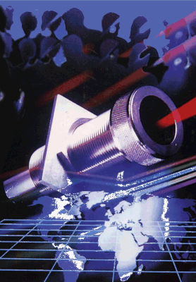 Optoelektronischer Sensor / Typ Reflex - FMS30-34U - FAE Srl - zylindrisch / Hochleistung / Glasfaser
