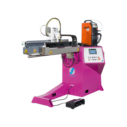 Längsnaht-Schweißmaschine - ELENA VIII - Schnelldorfer Maschinenbau - manuell / für Metall / Längs