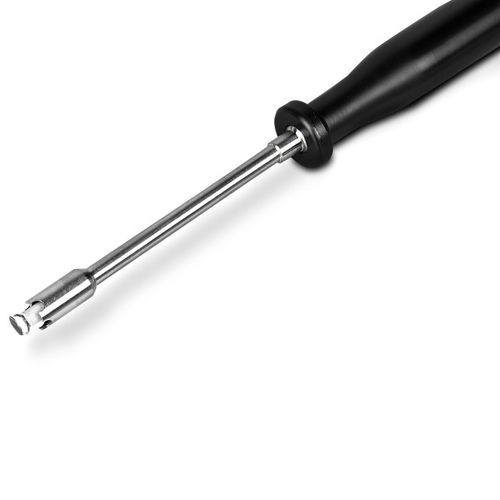 Temperatursensor mit scheibenförmigem Ansatzstück aus Kupfer - Spring Loaded Thermocouple with Copper Disc Tip - Labfacility Limited - Thermoelement / Edelstahl / Miniatur