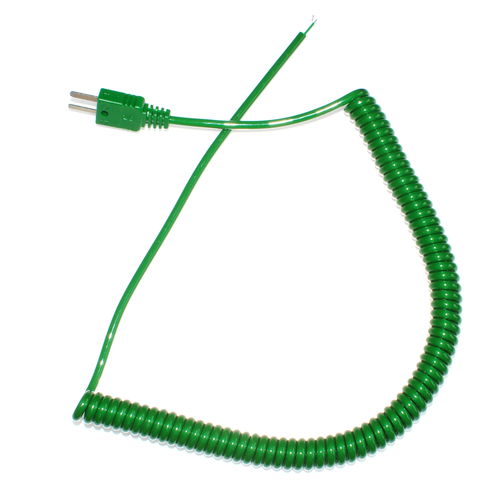 Versorgungs-Stromkabel - Retractable Curly Lead IEC - Labfacility Limited - Socket / mit PUE-Ummantelung / IEC