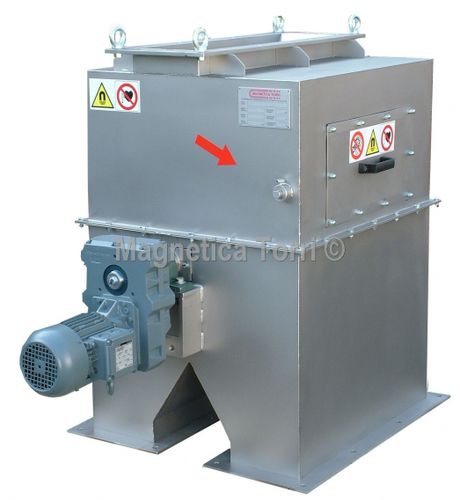 Sortiermaschine für die Lebensmittelindustrie - CT1-CTW - Magnetica Torri s.r.l. - Magnet / automatisch / für Industrieprodukte
