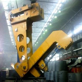 Hydraulische Hebe-und Wendevorrichtung - Heppenstall Technology - für Spulen
