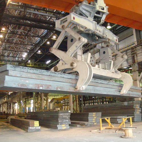 Hebeklemme für Bramme - Heppenstall Technology - vertikal / mit elektrischem Flaschenzug