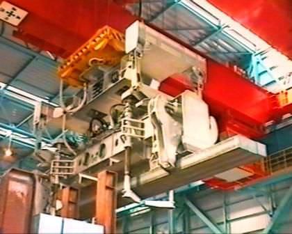 Hebeklemme für Holzscheite - Heppenstall Technology - vertikal / hydraulisch