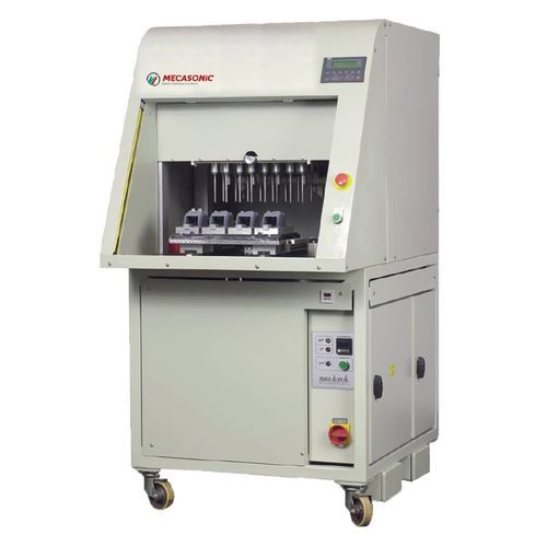 Heißluft-Schweißmaschine - 20/40 - MECASONIC - automatisch / mit Rollen / für Elektronikbauteile