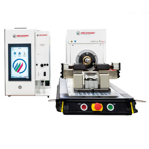Ultraschall-Schweißmaschine - OMEGA 4 MX - MECASONIC - automatisch / freistehend / für Elektronikbauteile