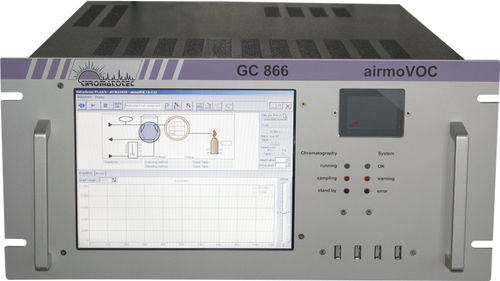 Gas-Chromatograph - airmoVOC C10-C40 - CHROMATOTEC - Prozess / FID / Flammenionisation