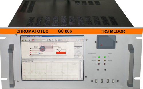 Gas-Chromatograph - TRS MEDOR - CHROMATOTEC - Labor / FID / mit Detektor für Gas / Flüssigkeitsreaktion