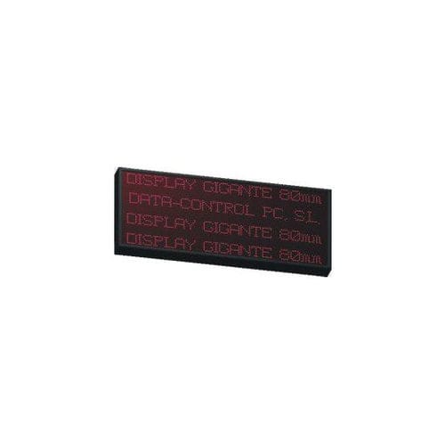 LED-Display - Data-Control PC - alphanumerisch / Industrie / Information