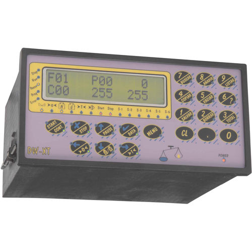 Digitaler Wägeindikator/Controller - DW-XT/4  - Data-Control PC - Einbau