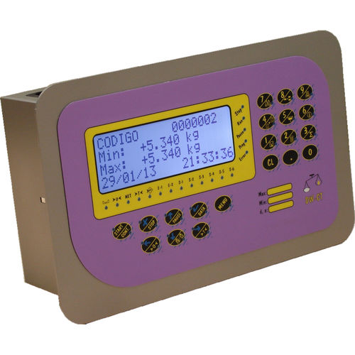 Digitaler Wägeindikator - DW-CT/P4 - Data-Control PC - mit LCD-Anzeige / einbaufähig / Multifunktion