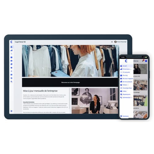 Management-Software - Cegid Retail Store Excellence - CEGID - Reporting / Kontroll / Training