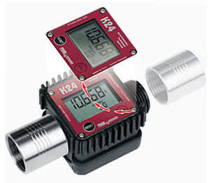 Turbinen-Durchflussmesser - K33, K44 - numak srl - Volumen / für Flüssigkeiten / Inline