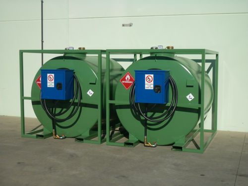 Speicherbecken - MAXI series - numak srl - Kraftstoff / Metall / horizontal