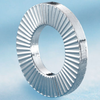 Sicherungsunterlegscheibe - RIPP LOCK® - BOLLHOFF - rund / mit Außenverzahnung / Edelstahl
