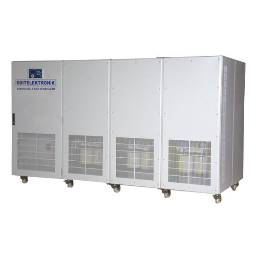Einphasiger Spannungskonstanthalter - ESV-3P800 - Edit Elektronik - dreiphasig / Servomotor