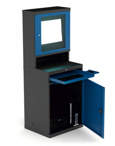 Bodenstehender IT-Schrank - 104 series - HECO - modular