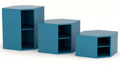 Winkelschrank - ASP CA series - HECO - Lager / bodenstehend / Fachböden