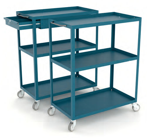 Versorgungswagen - 140 series - HECO - Metall / 3 Ebenen / mit Schublade