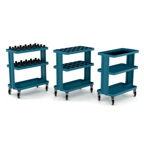 Versorgungswagen - 134 series - HECO - Metall / Platten / mit Lenkrolle