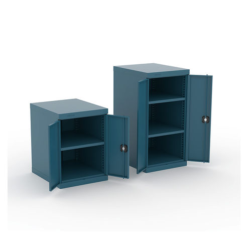 Lagerschrank - 125 series - HECO - bodenstehend / mit Doppeltür / Metall