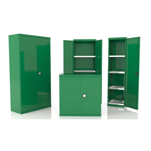 Werkstattschrank - 161 series - HECO - bodenstehend / Flügeltüren / doppeltürig