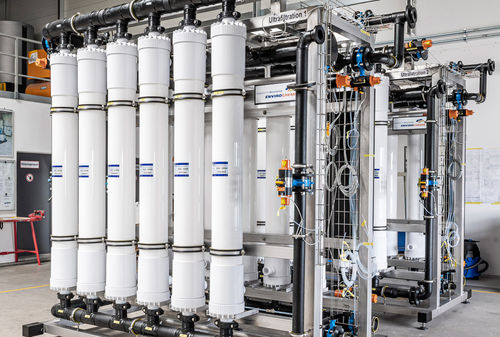 Mechanisches Abwasserreinigungsystem - EnviroChemie GmbH - kontinuierlich