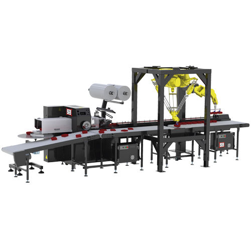 Horizontaler Kartonpacker - EAR FLAP® - Roboter / für Karton